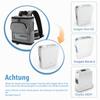 Nogsay Portable Oxygen Concentrator Backpack Compatible with Inogen One G5 and Inogen Rove 6, Ultra-Lightweight Mesh Carry Bag for Travel and Outdoor Use (Gray) view 3