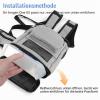 Nogsay Portable Oxygen Concentrator Backpack Compatible with Inogen One G5 and Inogen Rove 6, Ultra-Lightweight Mesh Carry Bag for Travel and Outdoor Use (Gray) view 4