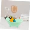 ibasenice 2-Pack Plastic Bird Bath view 3