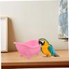 ibasenice 2-Pack Plastic Bird Bath view 4