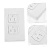 CHICAMPERA 10-Pack Self-Closing Childproof Outlet Covers view 3