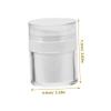 OATIPHO 30 ml Refillable Cream Jar with Lid, Lightweight and Portable view 2