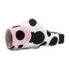 Breathable Dog Muzzle, Cow Print Design view 1