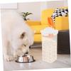 Mipcase PP Airtight Dog Food Container, 1.7 L, White view 4
