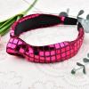 Pink Sequin Knotted Twist Headband for Women and Girls view 2