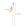 TOYANDONA Interactive Cat Toy Wand with Bell view 2