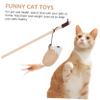 TOYANDONA Interactive Cat Toy Wand with Bell view 3