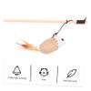TOYANDONA Interactive Cat Toy Wand with Bell view 4