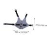 Hemobllo Rabbit Harness with Leash view 3