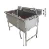 Professional Stainless Steel Dog Grooming Tub, 80 cm view 2