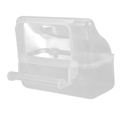 Abaodam Bird Feeder Transparent for Parakeets and Parrots