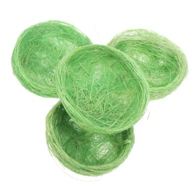Mikikit 4 Pack Handmade Bird Nest Bowl