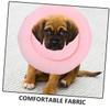 Mikikit Adjustable Soft Breathable Recovery Collar for Dogs After Surgery view 3