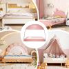Portable Bed Mosquito Net Canopy, Foldable Net Tent with Double Doors view 4