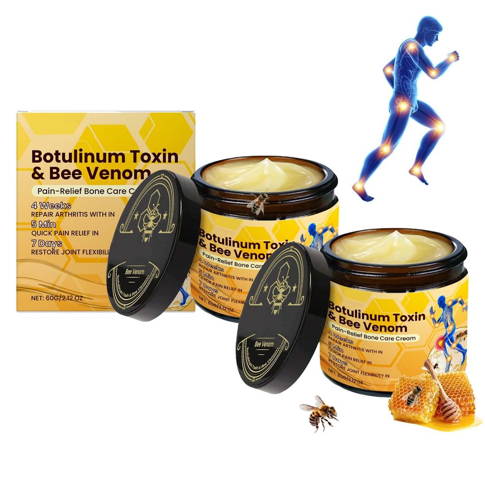 EONFAVE Bee Venom Joint Relief Cream, 2-Pack, 120 g