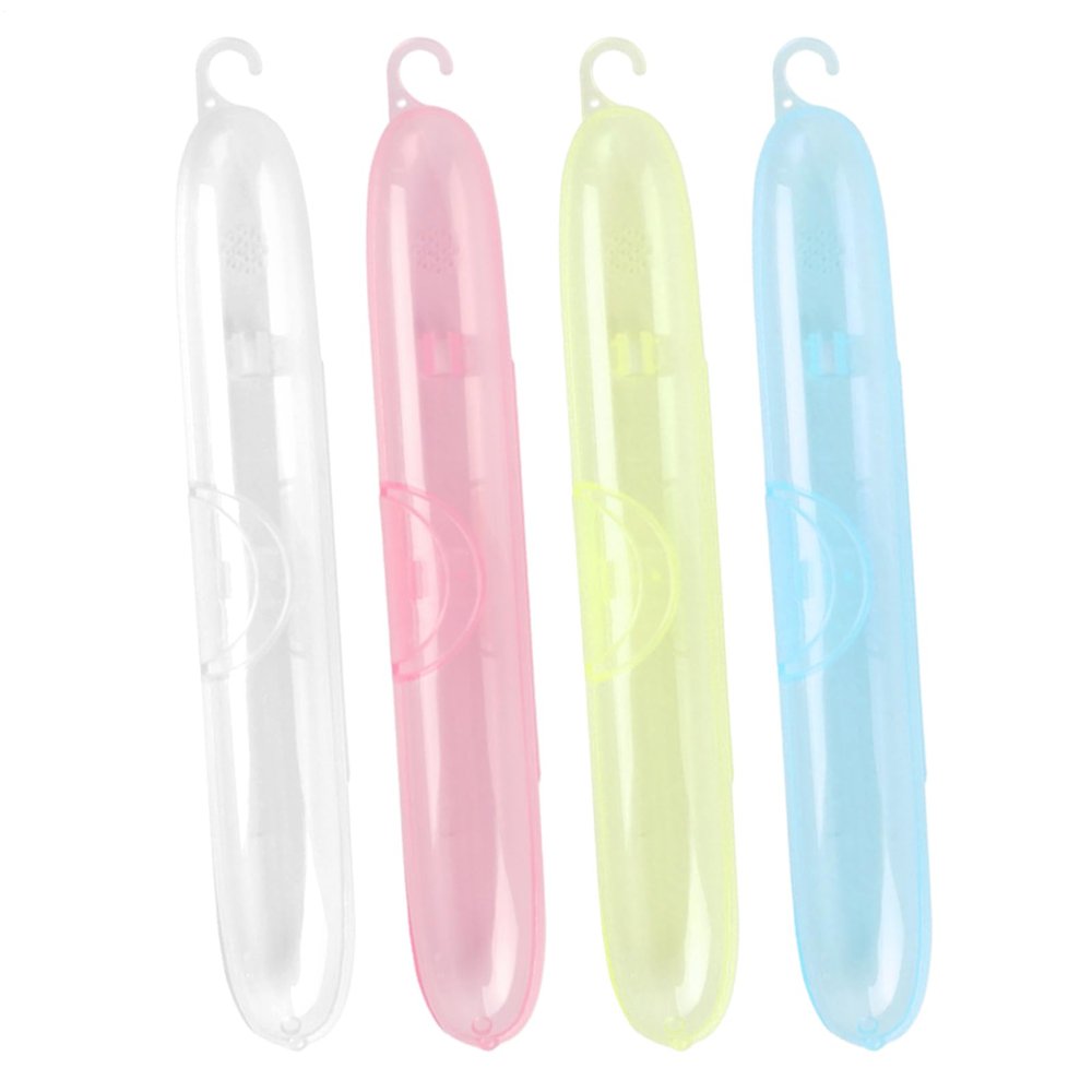 Toothbrush Travel Case, 4-Piece Set