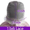 Burgundy Straight Human Hair Lace Front Wig, 13 x 6 Transparent Lace, 200% Density, 8 Inch view 2