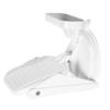 Shower Footrest with Suction Cup, Non-Slip, Foldable, White view 1