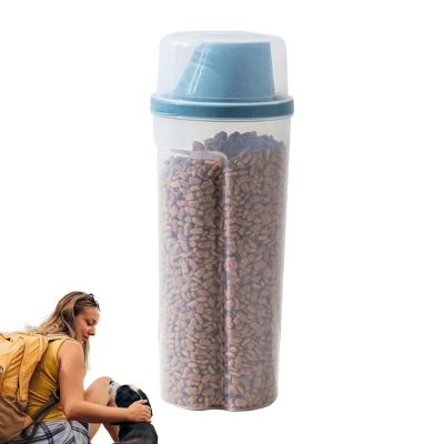 Dog Food Container, Portable with Integrated Handle