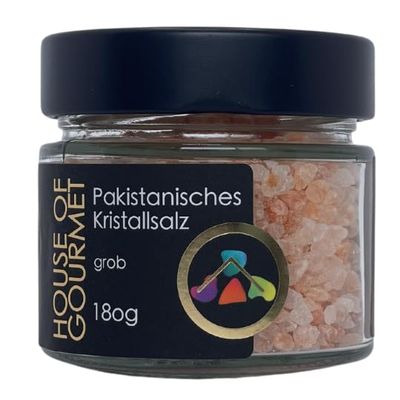 House of Gourmet - Coarse Pakistani Crystal Salt - 180 g