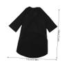 DEARMAMY Professional Nylon Haircut Cape Dress, Spider Black view 3
