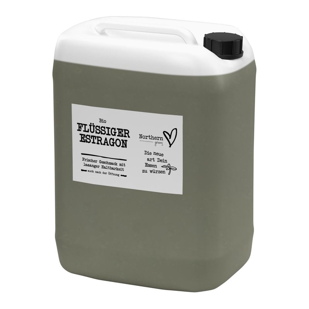 Northern Greens Organic Liquid Tarragon, 10 L Jerry Can