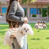 Dog Lift Sling, Breathable Adjustable Pet Support Carrier (M) view 3