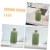 Alipis 4-Pack Leakproof Travel Squeeze Bottles, Refillable PE and PP Lotion and Shampoo Bottles with Flip-Top Caps, Green view 3