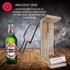 Personalized 18th Birthday Gift with Name – Eiserne Reserve Bottle Cage with Beck’s Beer view 2
