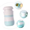 Green Portable Pill Cutter with ABS and Stainless Steel Storage Box view 3