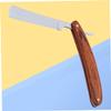 VALICLUD 3-Piece Vintage Men's Steel Razor Set with Wooden Handles view 2