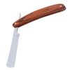 VALICLUD 3-Piece Vintage Men's Steel Razor Set with Wooden Handles view 4