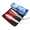 Hair Tools Travel Bag with Heat-Resistant Mat, Blue Cartoon Dancer view 2