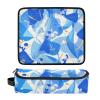 Hair Tools Travel Bag with Heat-Resistant Mat, Blue Cartoon Dancer view 3