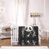Panda with Flower Baby Blanket (30 x 40 in.) view 4