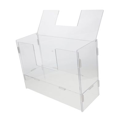 Acrylic Hay Rack with Large Capacity and Integrated Toilet