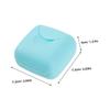 DEARMAMY Portable Heat-Resistant Plastic Storage Boxes, 2-Piece Set, for Menstrual Cups view 2