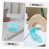 DEARMAMY Portable Heat-Resistant Plastic Storage Boxes, 2-Piece Set, for Menstrual Cups view 3