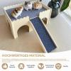 Multi-Level Wooden Guinea Pig Hideout view 3