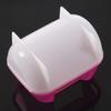 Pesfehhy R Small Hamster Bathing Sand Cage 10 x 7 x 7 cm - Pink view 3