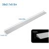 Portable Non-Slip Wheelchair Ramp, Indoor/Outdoor Threshold Ramp, Durable PP Plastic view 2