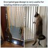 Metal Pet and Safety Gate for Stairs and Doors, Pressure-Mounted, Adjustable Height, H: 90 cm, W: 65–67 cm view 2