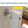 Metal Pet and Safety Gate for Stairs and Doors, Pressure-Mounted, Adjustable Height, H: 90 cm, W: 65–67 cm view 3