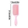 Blow-Drying Paddle Brush with Soft Flexible Bristles view 2