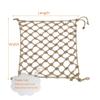 Pithsdp Natural Jute Rope Net, 4 m x 8 m view 4