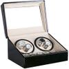 KANBUN Automatic Watch Winder, 4+6 Mechanical Black Box view 1