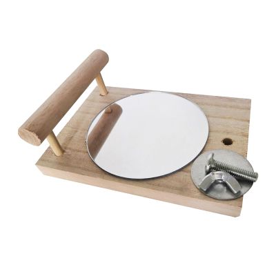 Bird Mirror with Perch for Parrots