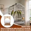 Bird Mirror with Perch for Parrots view 4