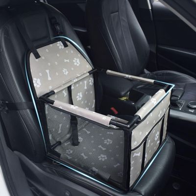 HLTTXS Dog Car Seat for VW T5/T5.1/T6/T6.1 Ganci, Gray Bone