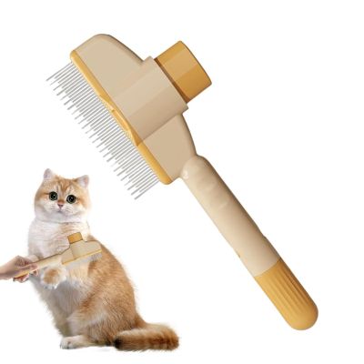 Fur Flash Brush, Self-Cleaning Pet Brush for Long and Short Hair Care